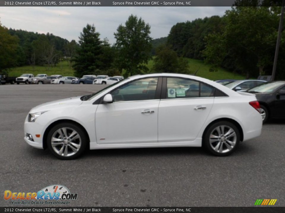 2012 Chevrolet Cruze LTZ/RS Summit White / Jet Black Photo #1