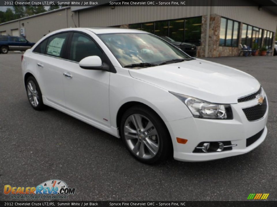 2012 Chevrolet Cruze LTZ/RS Summit White / Jet Black Photo #3