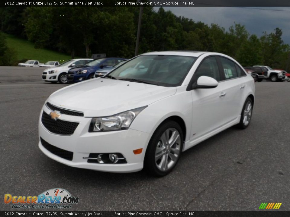 2012 Chevrolet Cruze LTZ/RS Summit White / Jet Black Photo #4