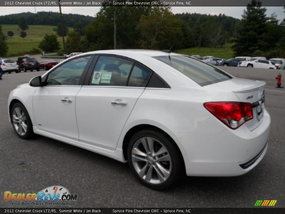 2012 Chevrolet Cruze LTZ/RS Summit White / Jet Black Photo #5