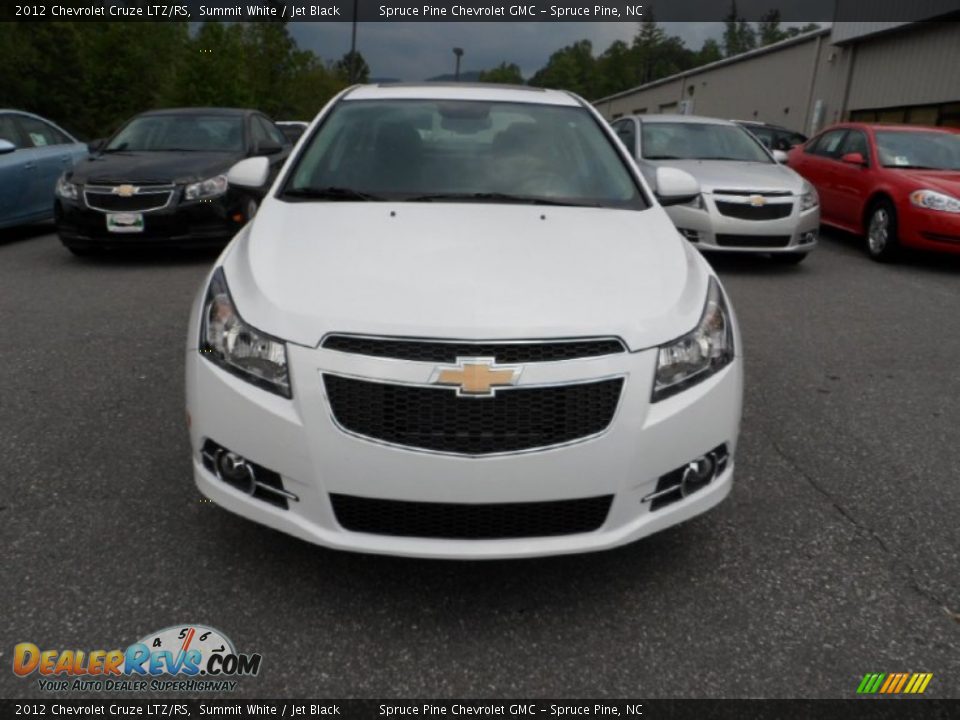 2012 Chevrolet Cruze LTZ/RS Summit White / Jet Black Photo #8