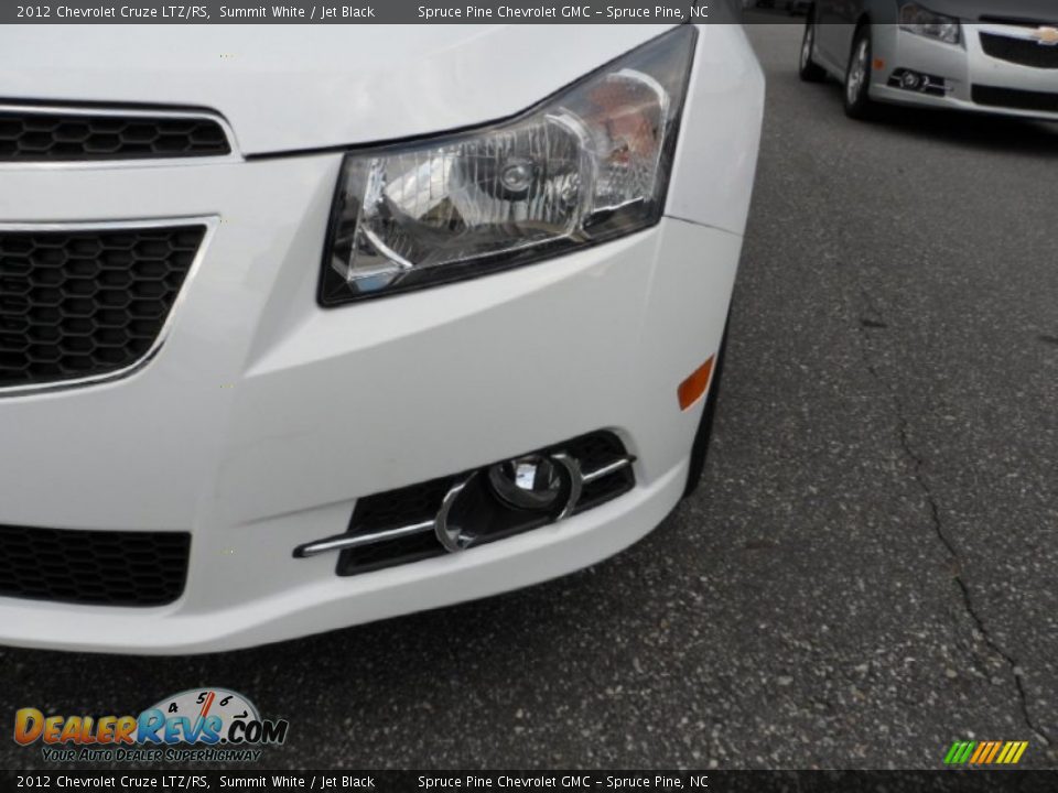 2012 Chevrolet Cruze LTZ/RS Summit White / Jet Black Photo #9