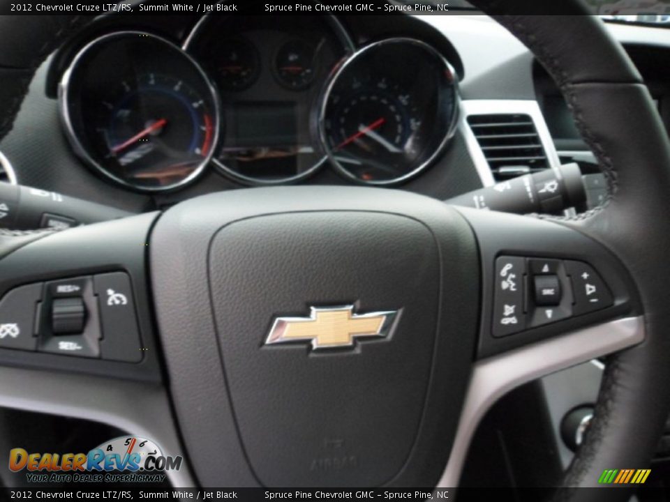 2012 Chevrolet Cruze LTZ/RS Summit White / Jet Black Photo #16