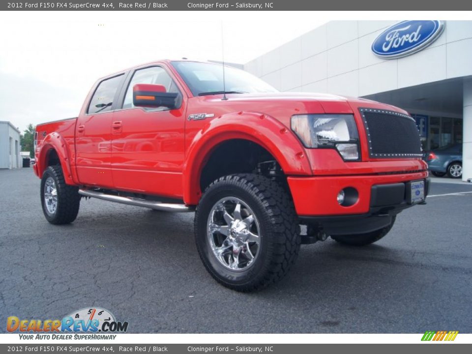 2012 Ford F150 FX4 SuperCrew 4x4 Race Red / Black Photo #1