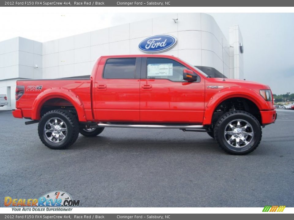 Race Red 2012 Ford F150 FX4 SuperCrew 4x4 Photo #2