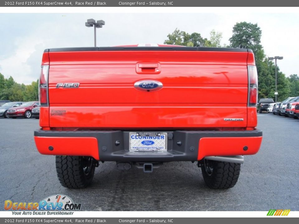 2012 Ford F150 FX4 SuperCrew 4x4 Race Red / Black Photo #4
