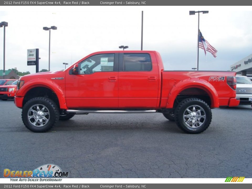 2012 Ford F150 FX4 SuperCrew 4x4 Race Red / Black Photo #5