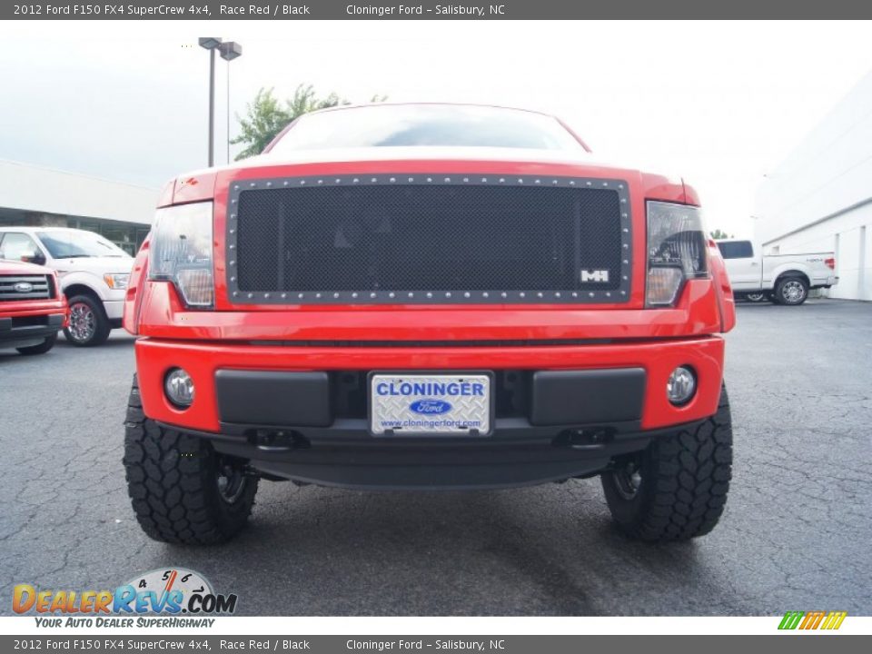 2012 Ford F150 FX4 SuperCrew 4x4 Race Red / Black Photo #7