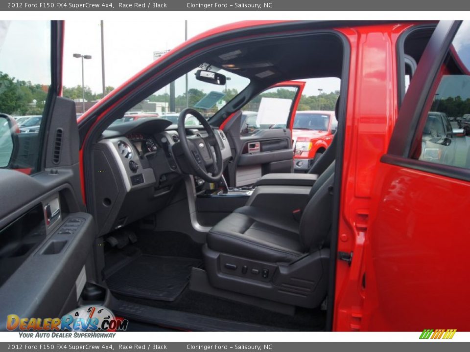 2012 Ford F150 FX4 SuperCrew 4x4 Race Red / Black Photo #8