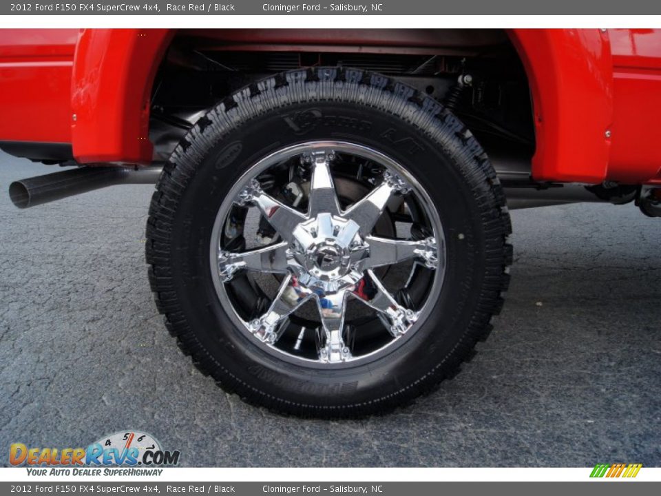 Custom Wheels of 2012 Ford F150 FX4 SuperCrew 4x4 Photo #17