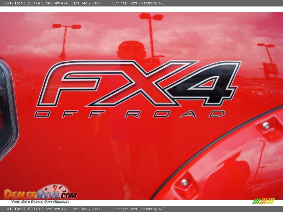 2012 Ford F150 FX4 SuperCrew 4x4 Race Red / Black Photo #18