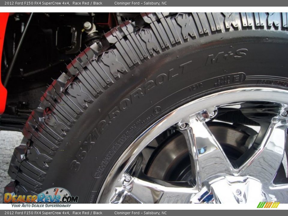 2012 Ford F150 FX4 SuperCrew 4x4 Race Red / Black Photo #21