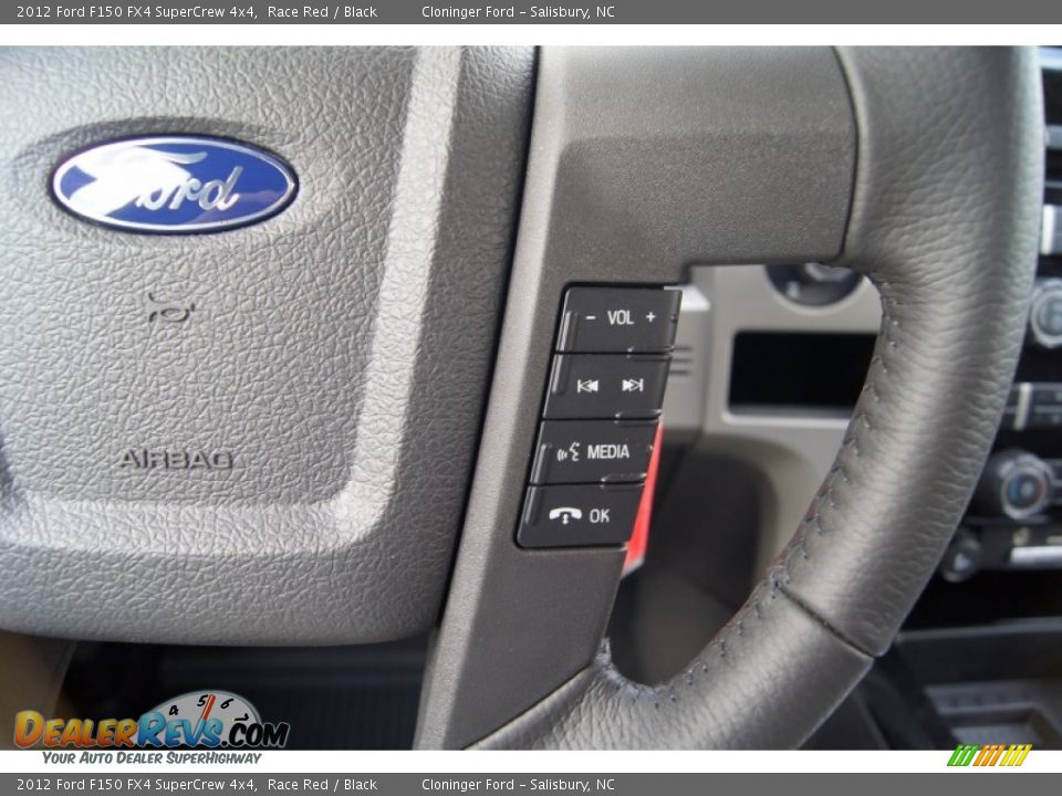 2012 Ford F150 FX4 SuperCrew 4x4 Race Red / Black Photo #31
