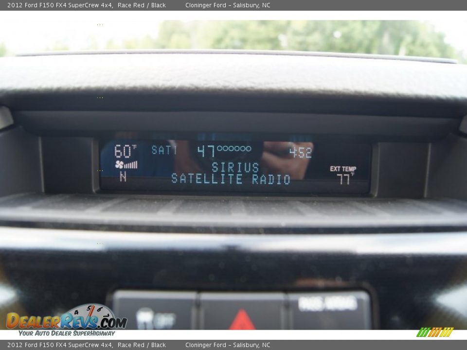 2012 Ford F150 FX4 SuperCrew 4x4 Race Red / Black Photo #33