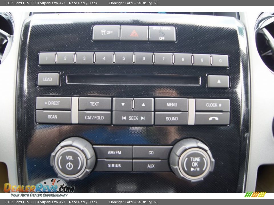 Controls of 2012 Ford F150 FX4 SuperCrew 4x4 Photo #34
