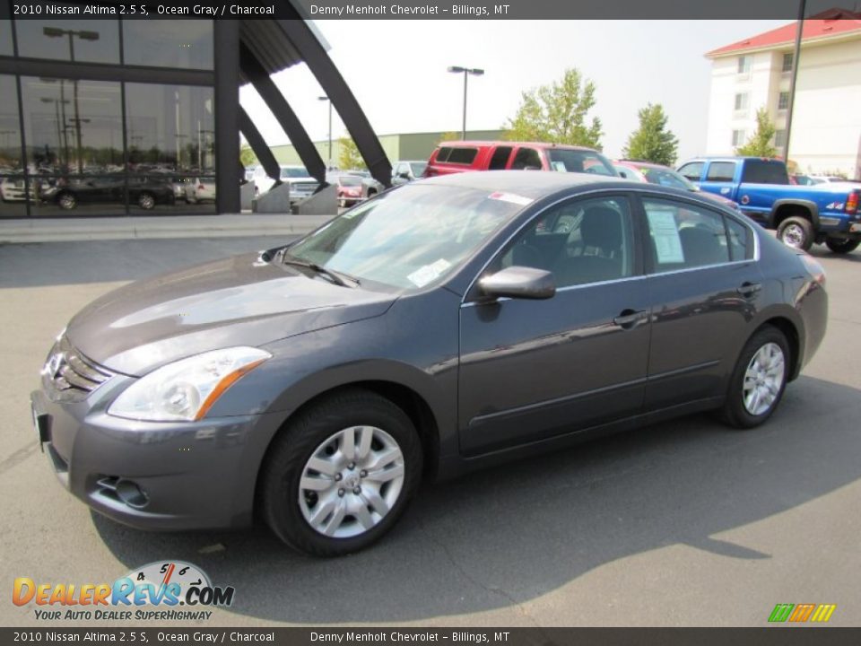 2010 Nissan Altima 2.5 S Ocean Gray / Charcoal Photo #3