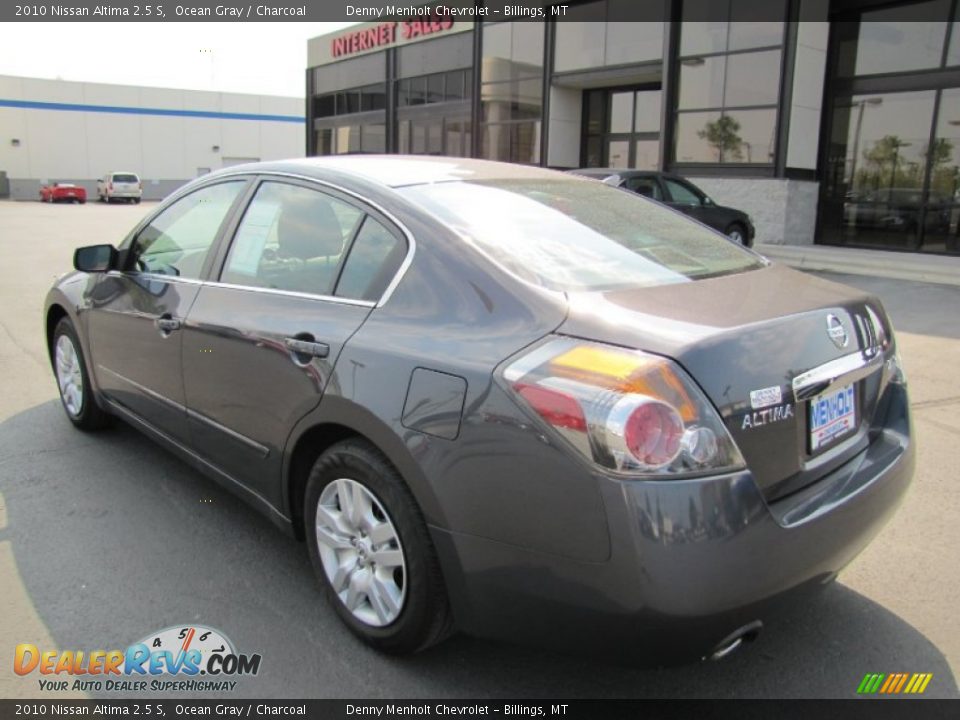 2010 Nissan Altima 2.5 S Ocean Gray / Charcoal Photo #5