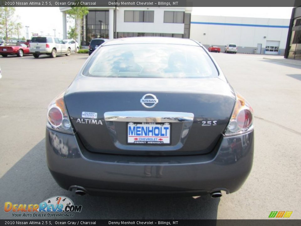 2010 Nissan Altima 2.5 S Ocean Gray / Charcoal Photo #6