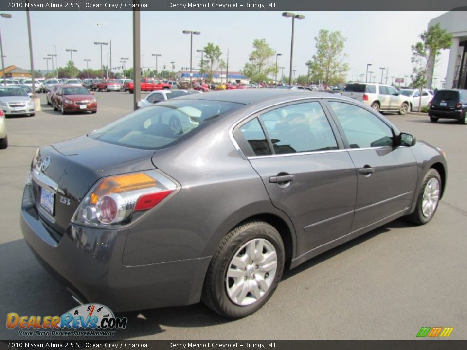 2010 Nissan Altima 2.5 S Ocean Gray / Charcoal Photo #7