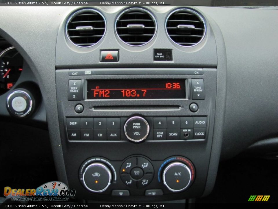 2010 Nissan Altima 2.5 S Ocean Gray / Charcoal Photo #15