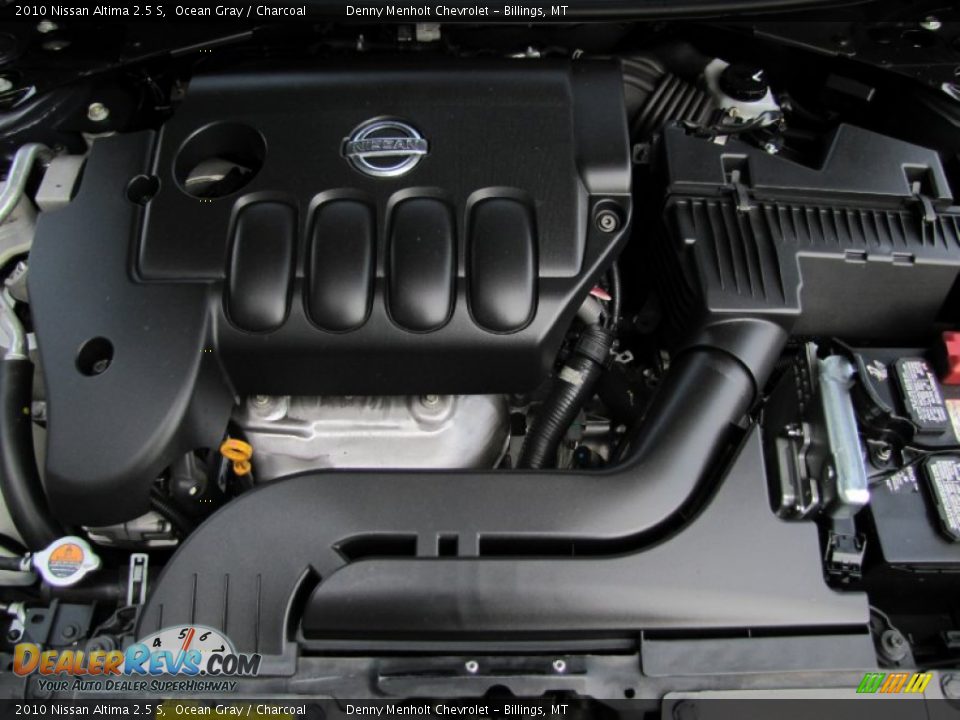 2010 Nissan Altima 2.5 S Ocean Gray / Charcoal Photo #28