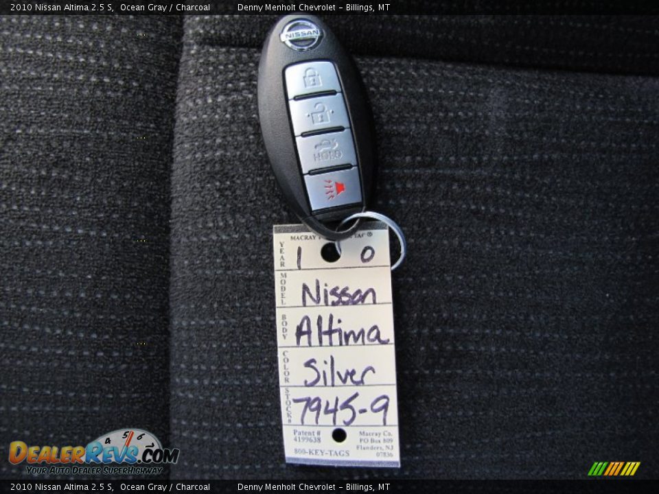 2010 Nissan Altima 2.5 S Ocean Gray / Charcoal Photo #29