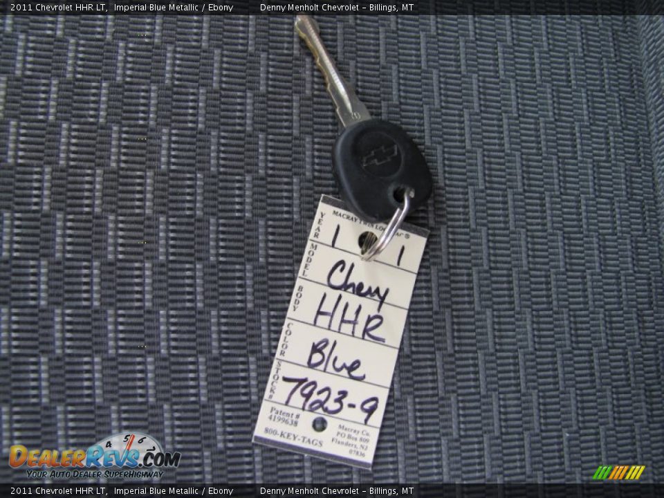 2011 Chevrolet HHR LT Imperial Blue Metallic / Ebony Photo #27