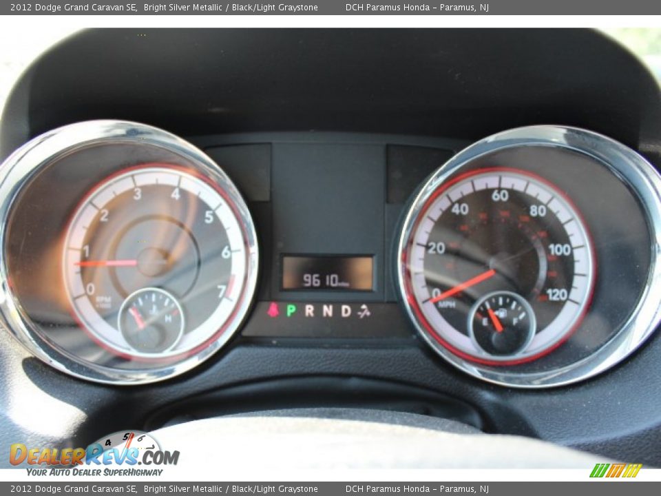 2012 Dodge Grand Caravan SE Bright Silver Metallic / Black/Light Graystone Photo #17