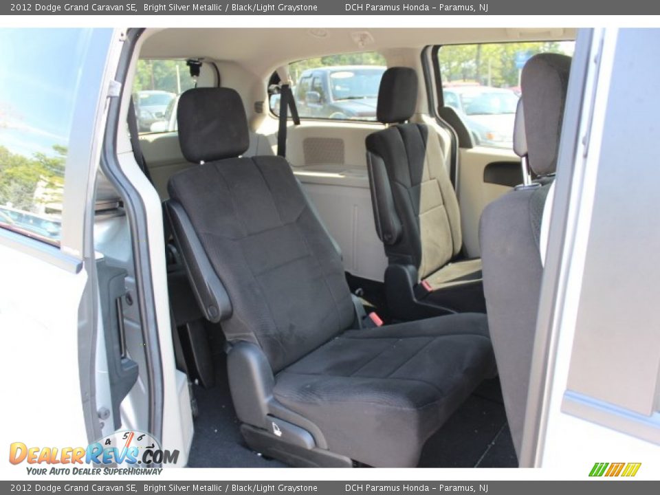 2012 Dodge Grand Caravan SE Bright Silver Metallic / Black/Light Graystone Photo #19