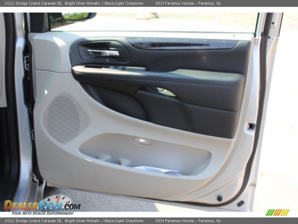 2012 Dodge Grand Caravan SE Bright Silver Metallic / Black/Light Graystone Photo #20