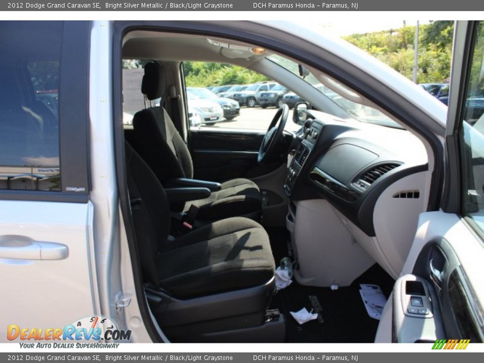 2012 Dodge Grand Caravan SE Bright Silver Metallic / Black/Light Graystone Photo #22
