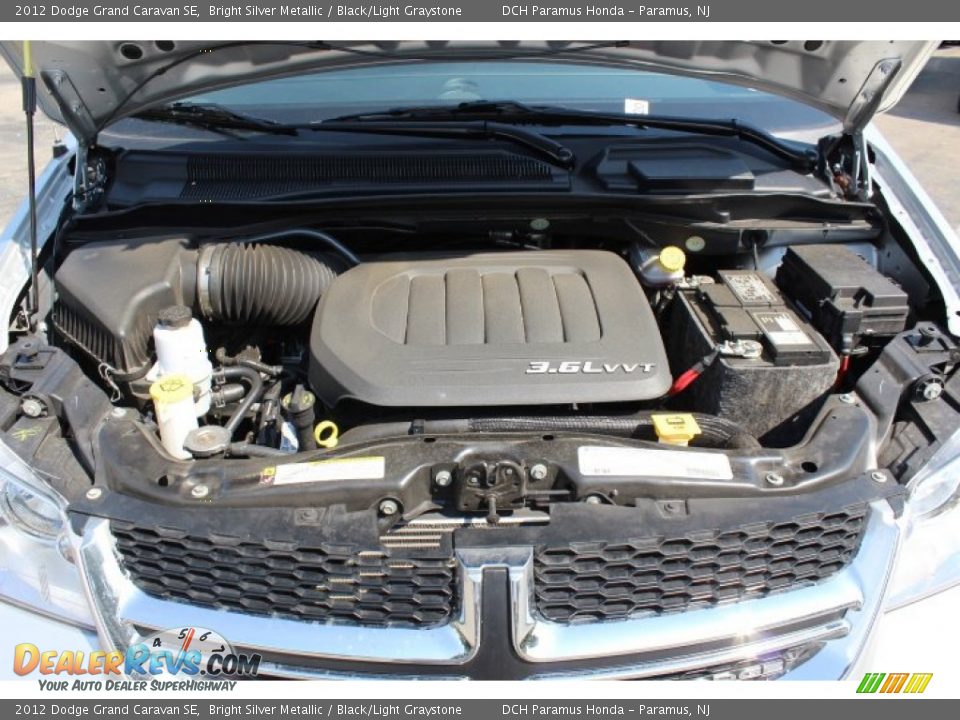 2012 Dodge Grand Caravan SE Bright Silver Metallic / Black/Light Graystone Photo #23