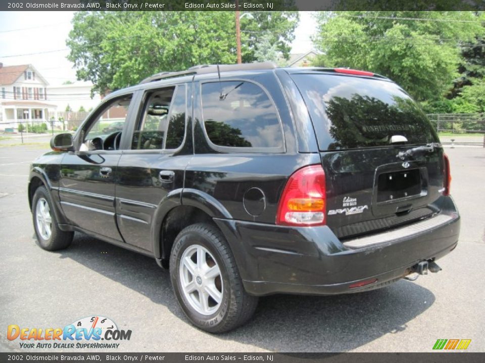 2002 Oldsmobile Bravada AWD Black Onyx / Pewter Photo #5