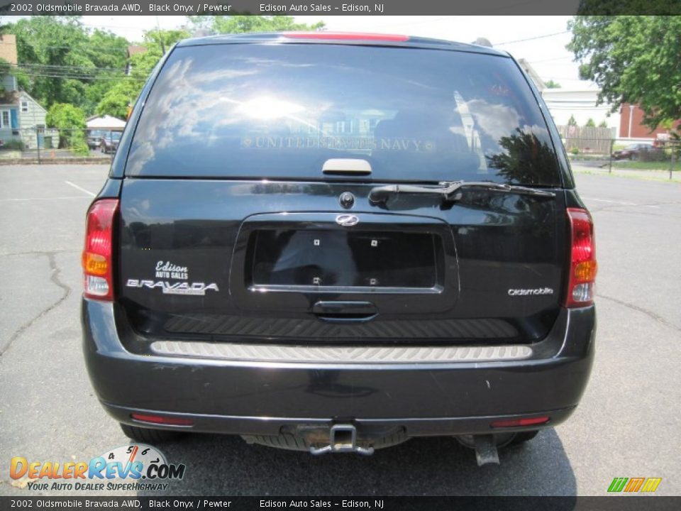 2002 Oldsmobile Bravada AWD Black Onyx / Pewter Photo #6