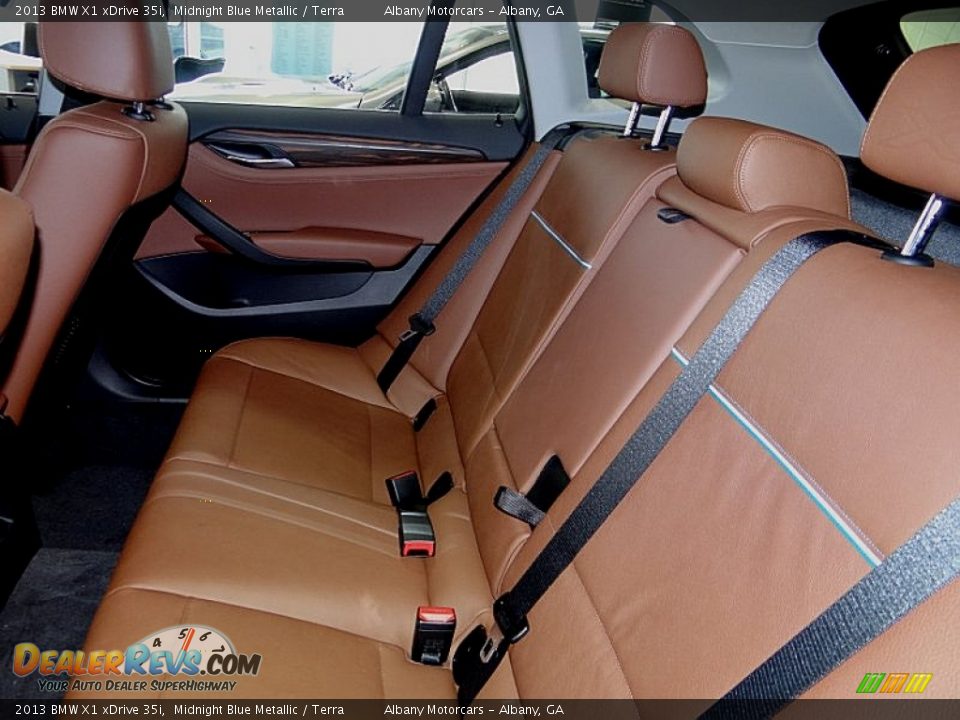 Rear Seat of 2013 BMW X1 xDrive 35i Photo #6