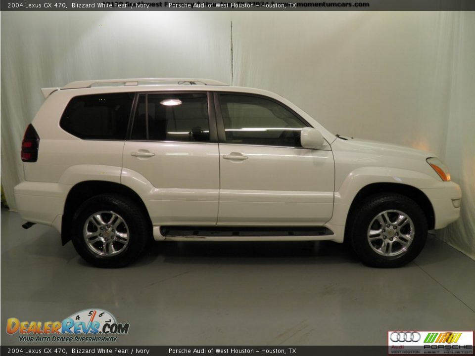 2004 Lexus GX 470 Blizzard White Pearl / Ivory Photo #6