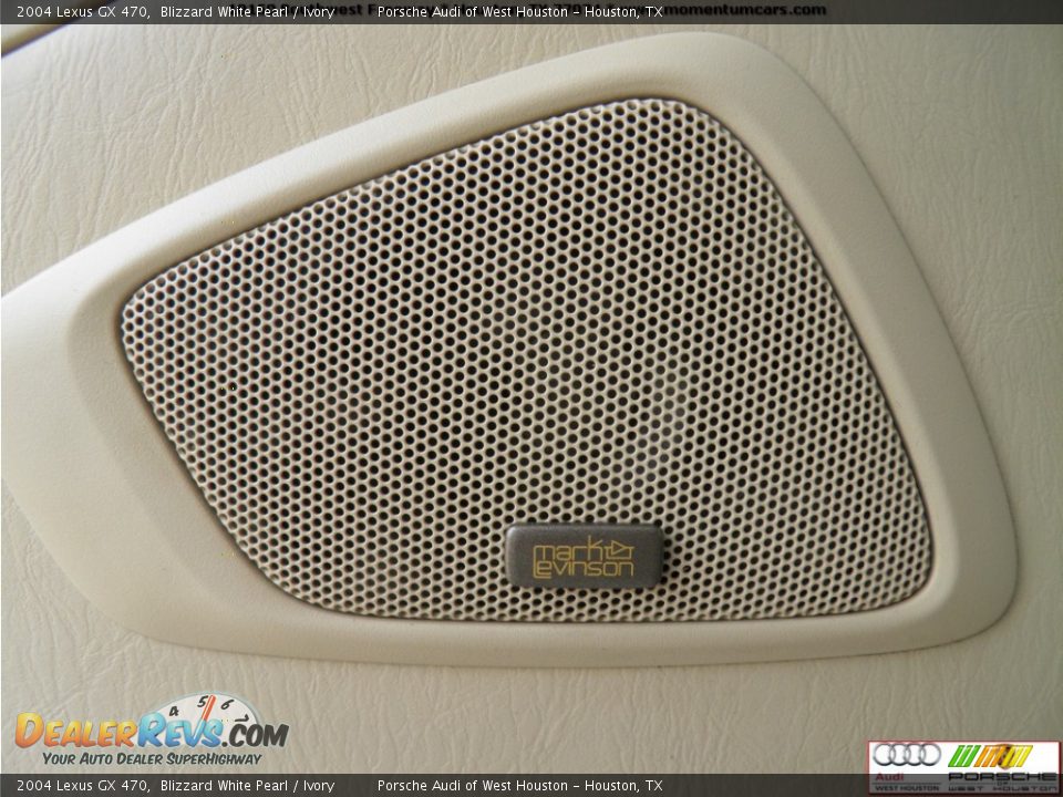 2004 Lexus GX 470 Blizzard White Pearl / Ivory Photo #13