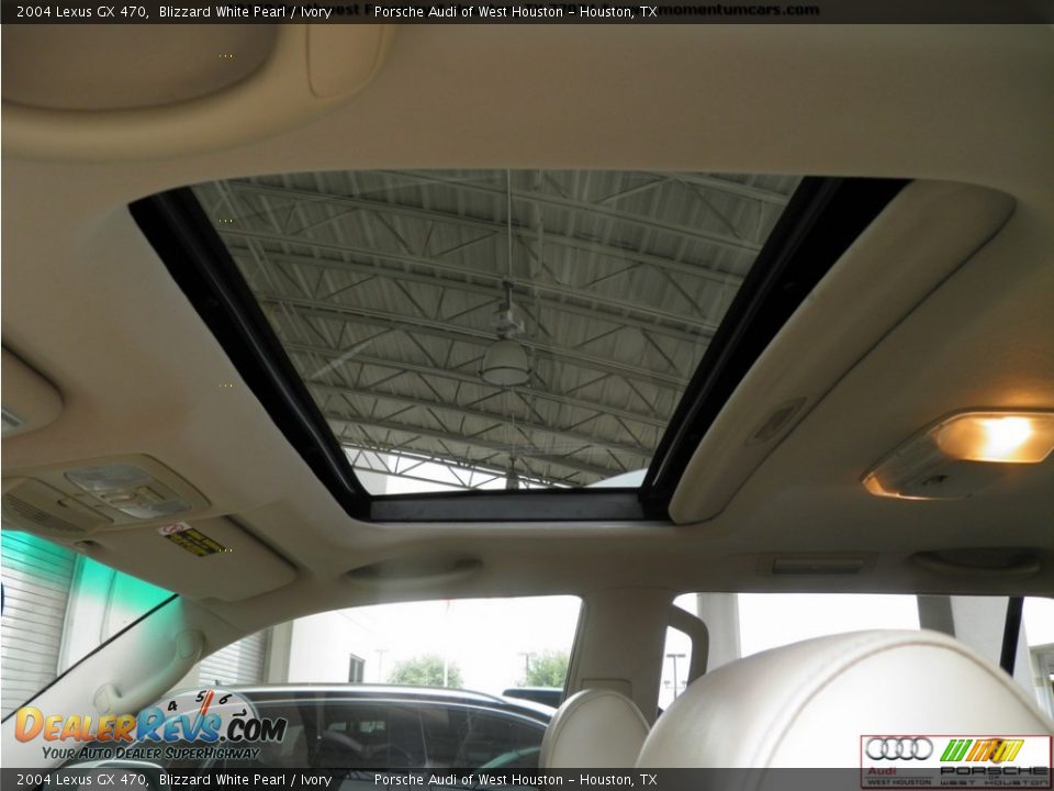 2004 Lexus GX 470 Blizzard White Pearl / Ivory Photo #14