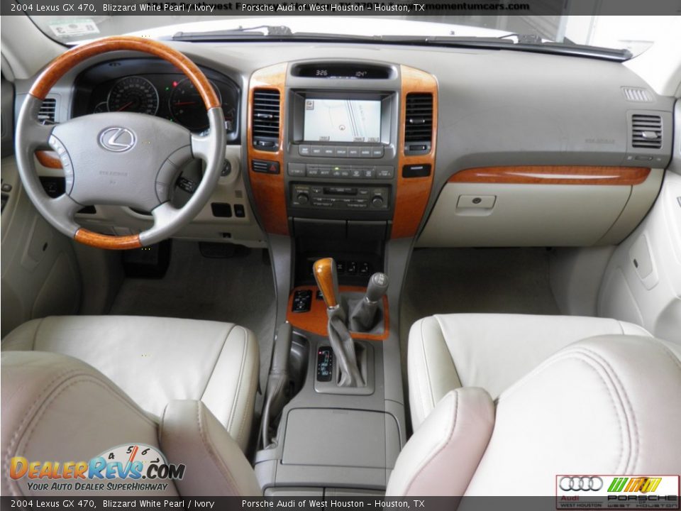 2004 Lexus GX 470 Blizzard White Pearl / Ivory Photo #16