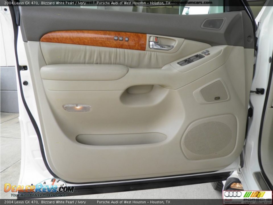 2004 Lexus GX 470 Blizzard White Pearl / Ivory Photo #30