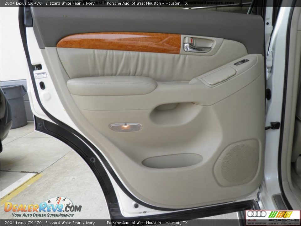 2004 Lexus GX 470 Blizzard White Pearl / Ivory Photo #31