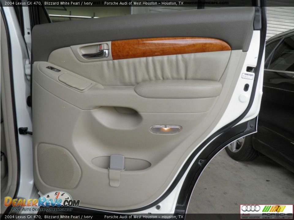 2004 Lexus GX 470 Blizzard White Pearl / Ivory Photo #32