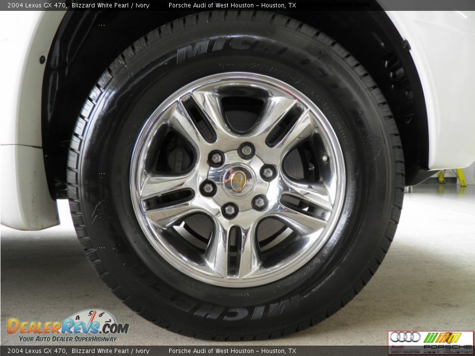 2004 Lexus GX 470 Blizzard White Pearl / Ivory Photo #36