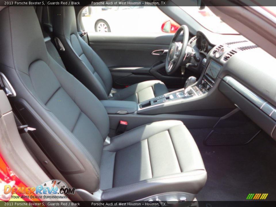 Black Interior - 2013 Porsche Boxster S Photo #8