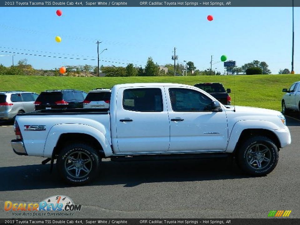 Super White 2013 Toyota Tacoma TSS Double Cab 4x4 Photo #2