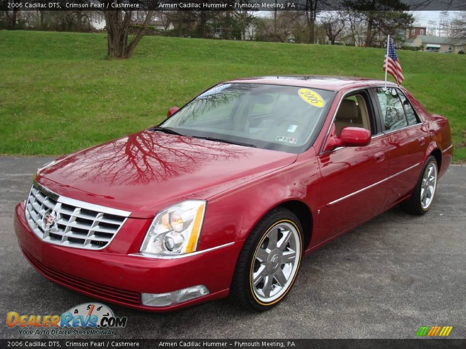 2006 Cadillac DTS Crimson Pearl / Cashmere Photo #1