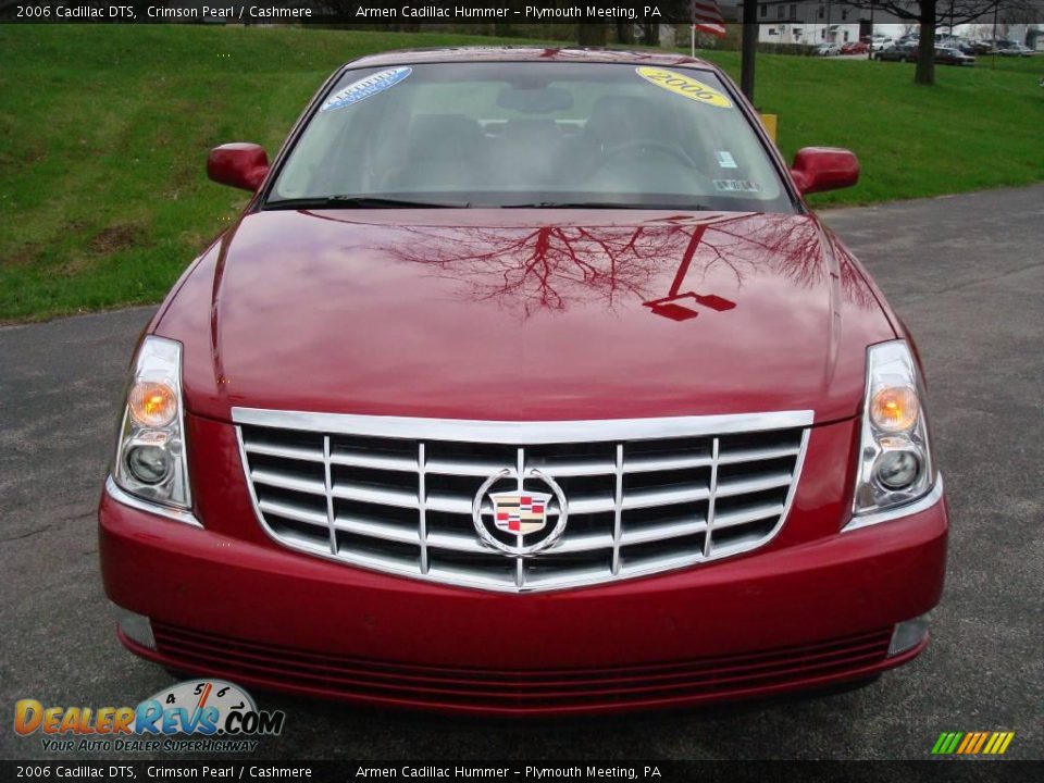 2006 Cadillac DTS Crimson Pearl / Cashmere Photo #3