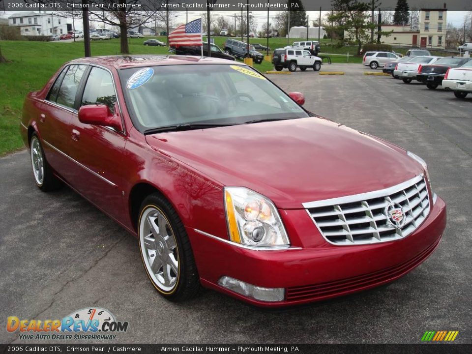 2006 Cadillac DTS Crimson Pearl / Cashmere Photo #4