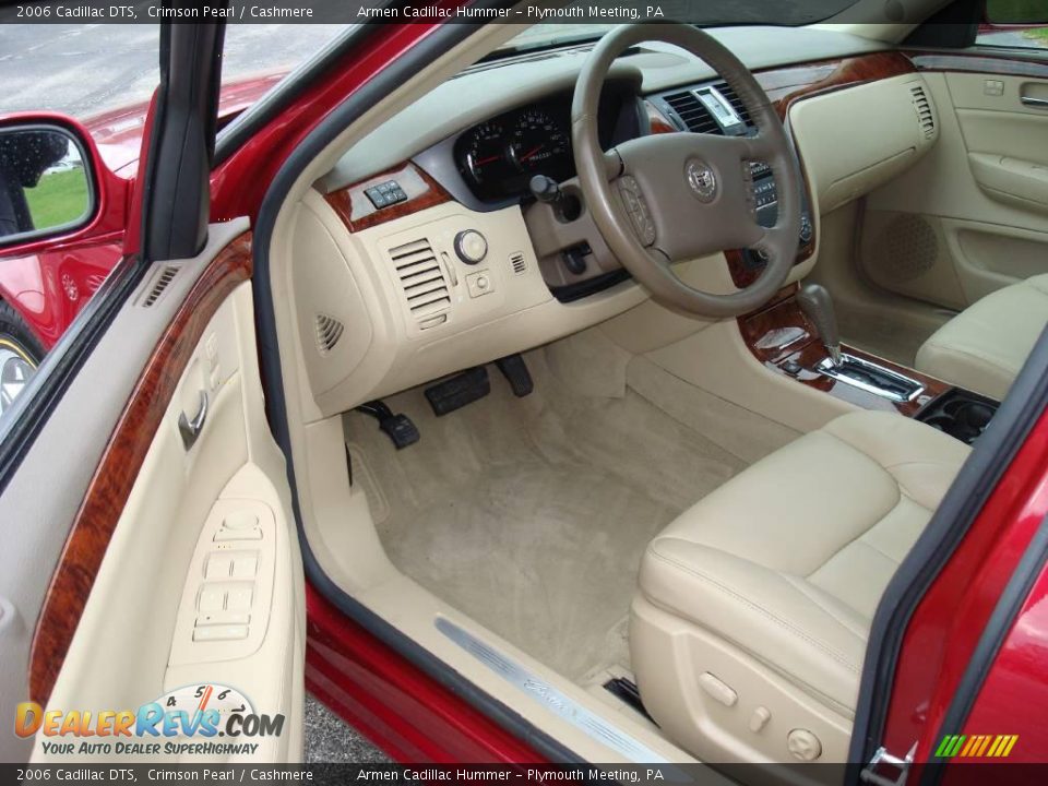 2006 Cadillac DTS Crimson Pearl / Cashmere Photo #11