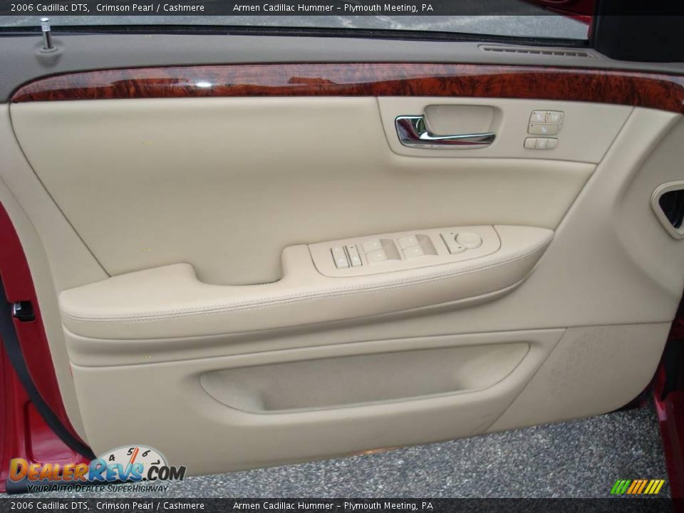 2006 Cadillac DTS Crimson Pearl / Cashmere Photo #12